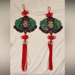 Asian Wall Hanging Decor Set